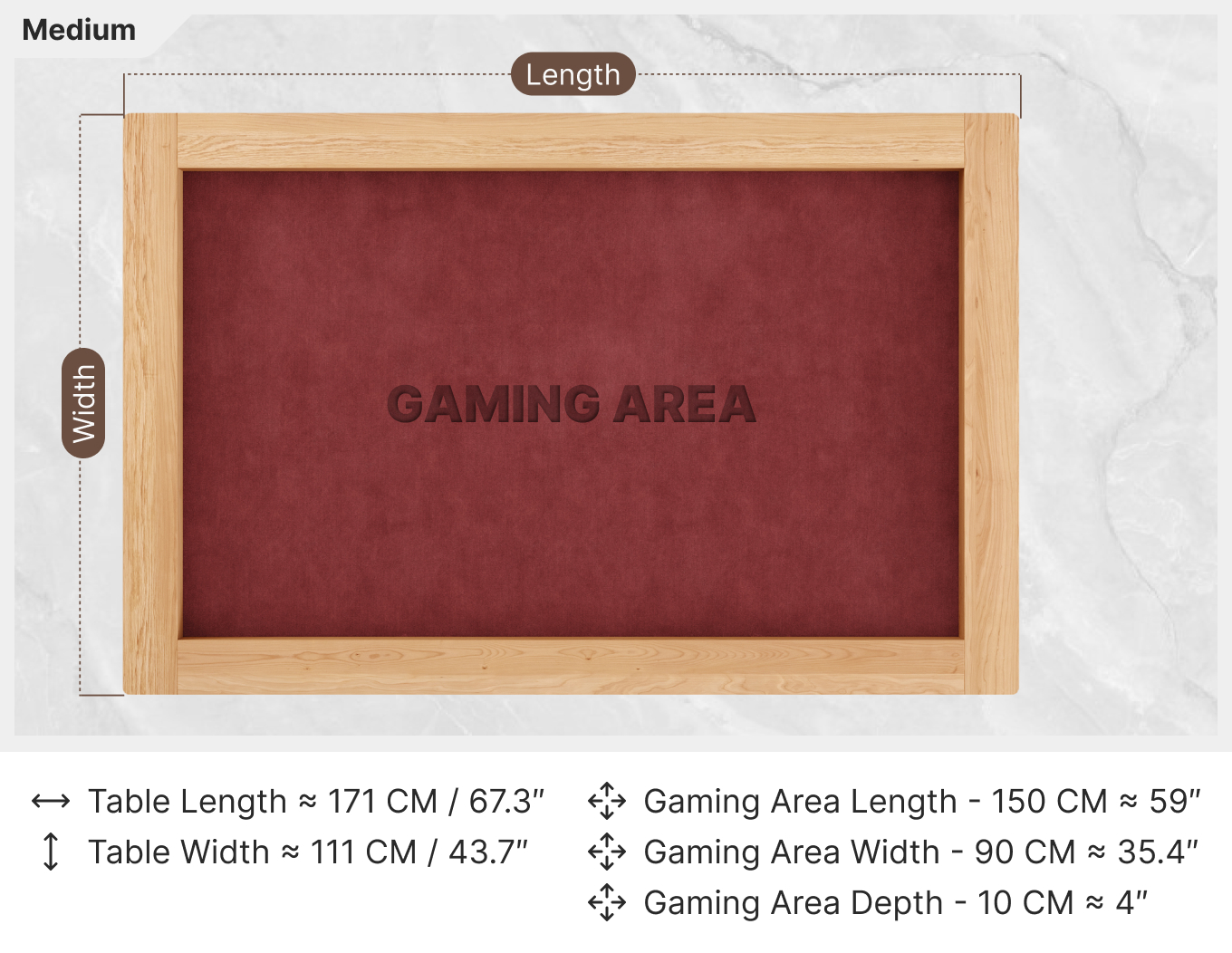 Guardian Game Table - Ready to Ship - Image 5
